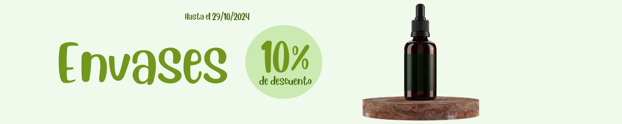 ENVASES 10% DE DESCUENTO